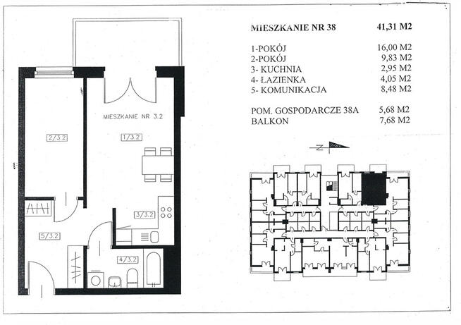 Apartament nad Niegocinem 38 | Wilkasy