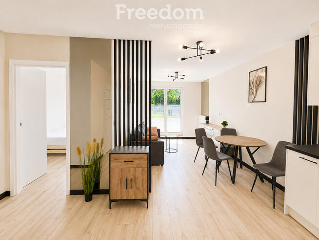wynajem mieszkania 47 m² z zielonym tarasem