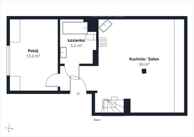 Rodzinne mieszkanie 79,41 m² – Dywity