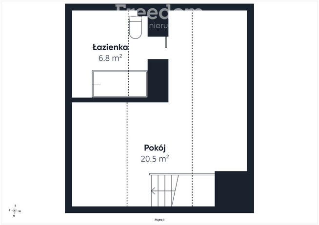 Rodzinne mieszkanie 79,41 m² – Dywity
