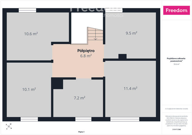 Bliźniak 110m², stan deweloperski, 0% PCC