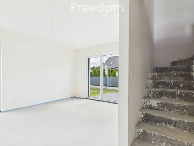 Bliźniak 110m², stan deweloperski, 0% PCC