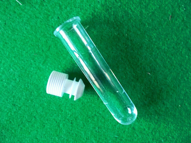 Probówki, fiołki z korkami, 3 ml, 20 szt