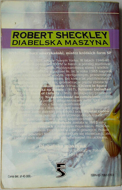 Diabelska maszyna - Robert Sheckley