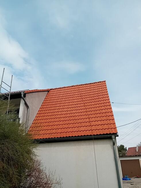 Mycie kostki brukowej, dachów, malowanie dachów
