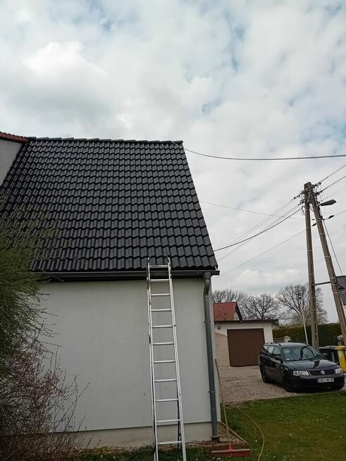 Mycie kostki brukowej, dachów, malowanie dachów