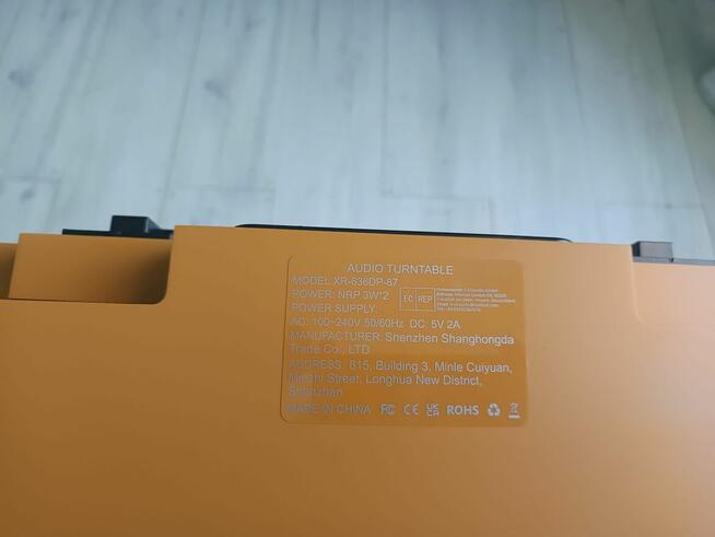 Sprzedam gramofon