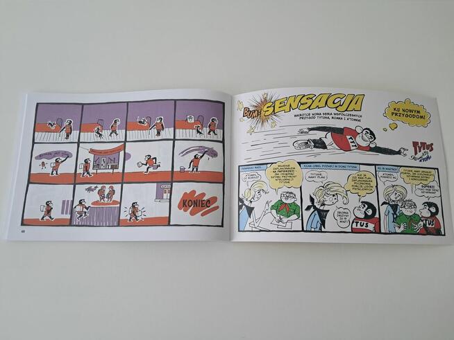 Książki-komiksy „Tytus (…). Zaginione księgi” H.Chmielewski