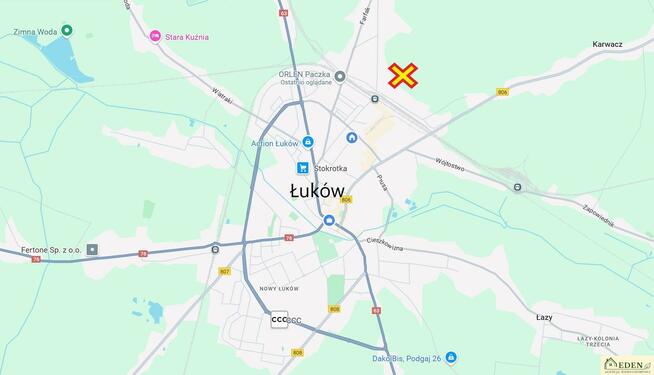 Działka Łuków