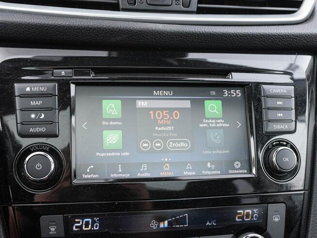 Nissan Qashqai 1.5 dCi Kamera 360 Szklany dach NAVI Ekran dotyk Salon PL