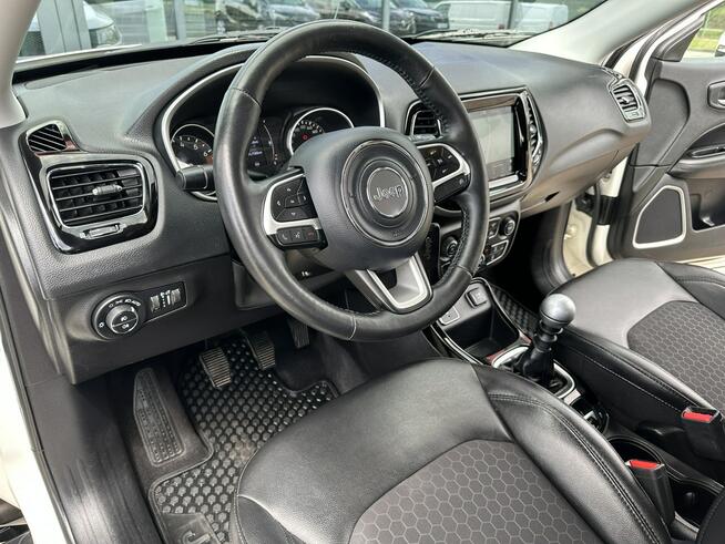 Jeep Compass Półskóra, Grzane fotele/kierownica, Asystent, Kamera, Navi, GWARANCJA!