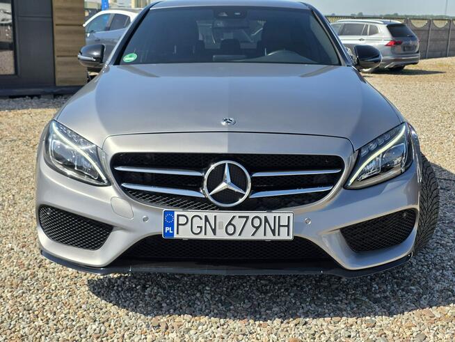 Mercedes C 200 2.0 185ps Benzyna Navi Full Led Alusy 18 AMG Gwarancja