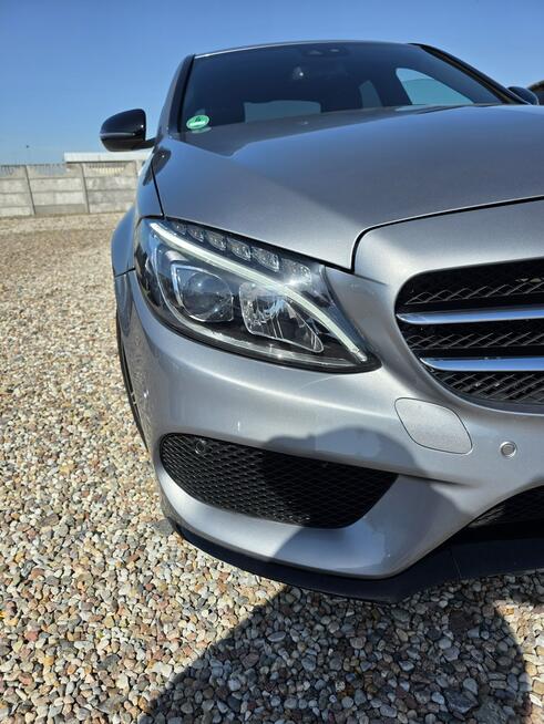 Mercedes C 200 2.0 185ps Benzyna Navi Full Led Alusy 18 AMG Gwarancja