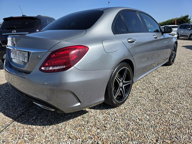 Mercedes C 200 2.0 185ps Benzyna Navi Full Led Alusy 18 AMG Gwarancja