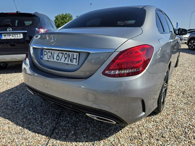 Mercedes C 200 2.0 185ps Benzyna Navi Full Led Alusy 18 AMG Gwarancja