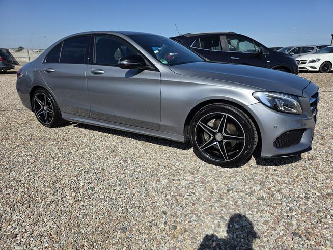 Mercedes C 200 2.0 185ps Benzyna Navi Full Led Alusy 18 AMG Gwarancja