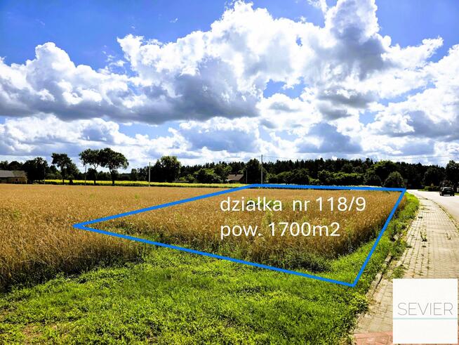 Działka budowlana 1700m2 | Kownaty-Borowe