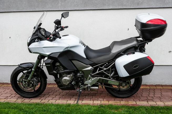 Kawasaki VERSYS 1000 2014 ABS Raty Transport NAJWIĘKSZY Wybór MotoW PL Mały Przebieg 3KUFER