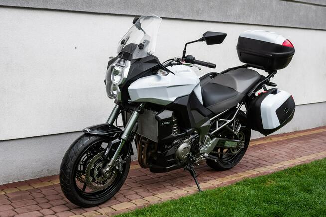 Kawasaki VERSYS 1000 2014 ABS Raty Transport NAJWIĘKSZY Wybór MotoW PL Mały Przebieg 3KUFER