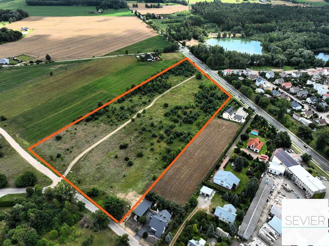 Działka Inwestycyjna 3.9551ha | MPZP U/M | Ciechanów | Krubin