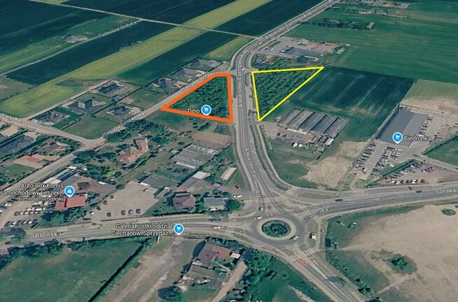Inwestycyjna Działka usługowa 1371 m² – Ciechanów