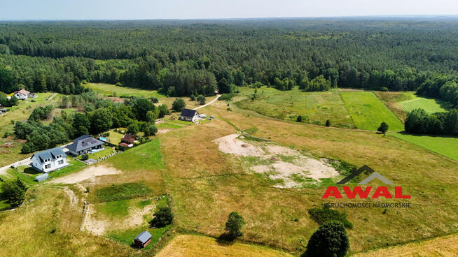 Działka budowlana Leśniewo gm. Puck, Glinne Pole