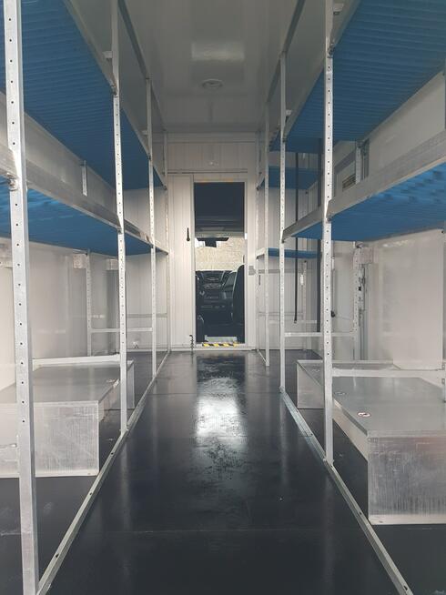 Iveco Daily KONTENER NISKOPODŁOGOWY 4,43x2,23x2,42 SKLEP BAR FOODTRUCK KAMPER AC