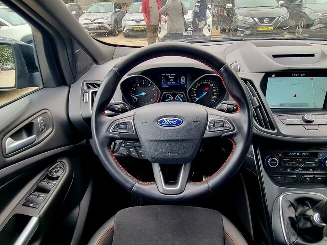 Ford Kuga 1Wł ST-Line Lift Serwis LED Climatronic Parktronic Tempomat Gwarancja!