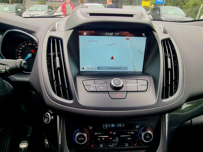 Ford Kuga 1Wł ST-Line Lift Serwis LED Climatronic Parktronic Tempomat Gwarancja!