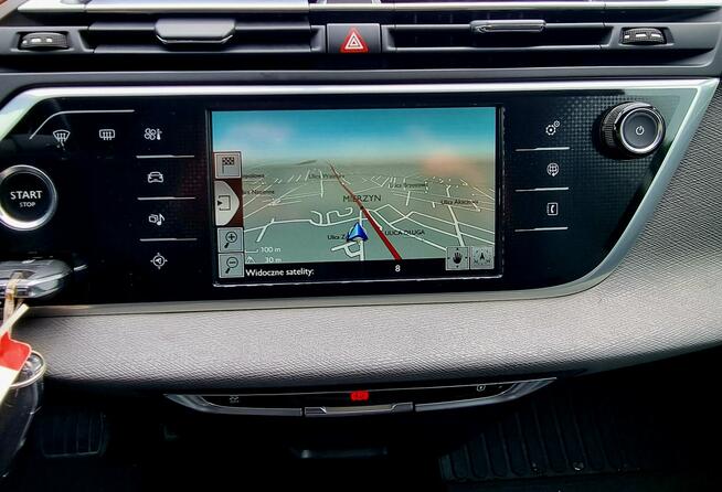 Citroen C4 Picasso Serwis LED Automat Navi Parktronic Kamera Bluetooth Tempomat Gwarancja