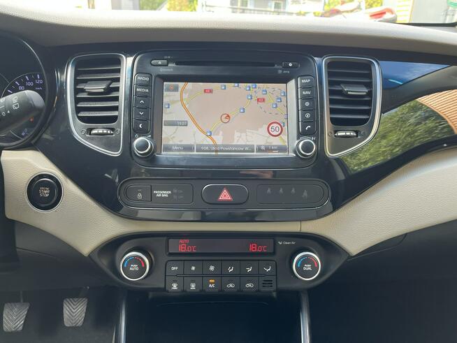 Kia Carens 1.7 1wł Oryginal Lakier Skóry Navi Ks Serw Tuv Stan BDB Bezwypadk Opła