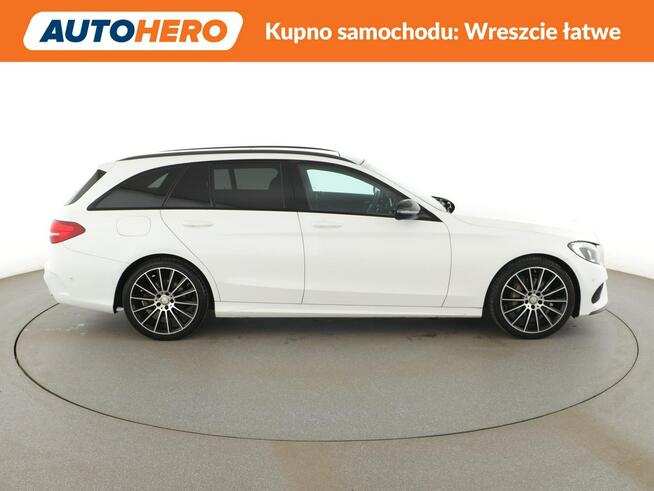 Mercedes C 180 C180 Automat AMG Line Panorama Navi Tempomat Grzane Fotele Kamera LED