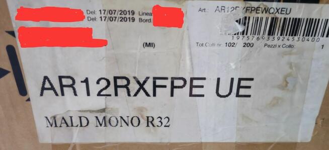 Jednostka ZEWNĘTRZNA klimatyzatora Samsung AR12RXFPEWQX