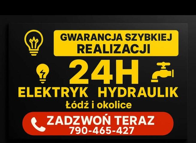 Usługi, awarie, elektryka, hydraulika, ślusarz, łód