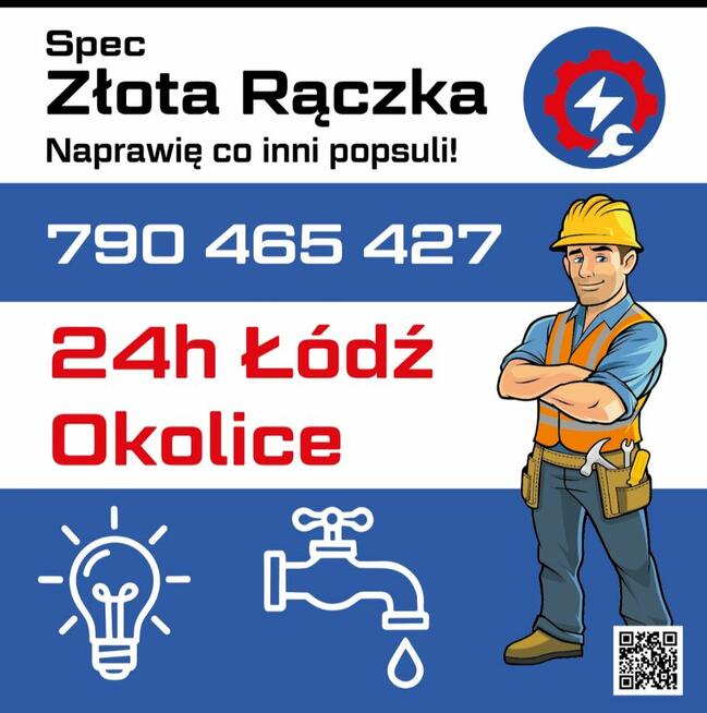 Spec złota rączka -24h Łódz i okolice