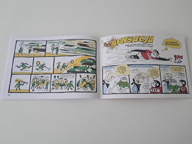Książki-komiksy „Tytus (…). Zaginione księgi” H.Chmielewski