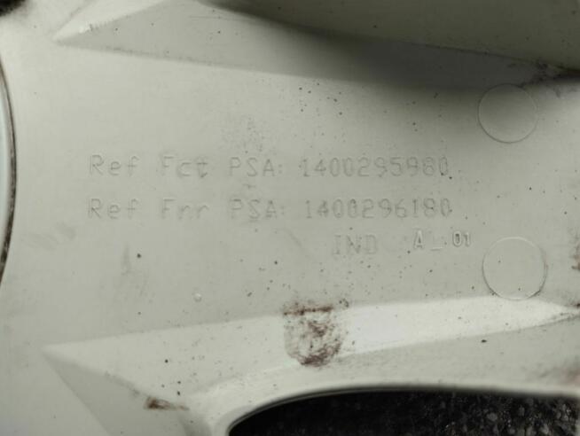 Kołpak Peugeot 16 140-980/180 V2-PGT-16 cena za sztukę