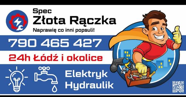 Usługi, awarie, elektryka, hydraulika, ślusarz, łód
