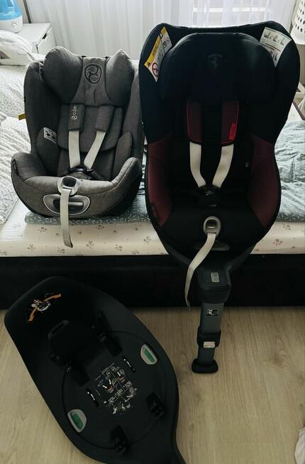 Fotelik Cybex + Baza obrotowa Sirona I- size grafit