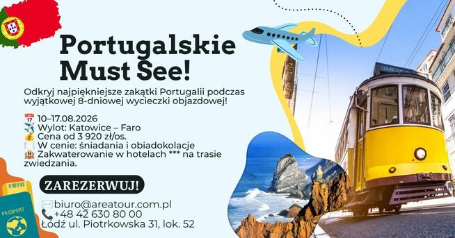 Portugalskie Must See! - wycieczka objazdowa