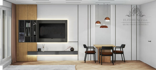 Krzyki/Klecina - Piękne mieszkanie 49,68m2 3pok. z ogordem o pow.100m2