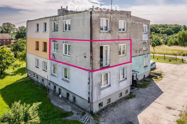 Mieszkanie na 1 piętrze z ogródkiem i pom. gosp.