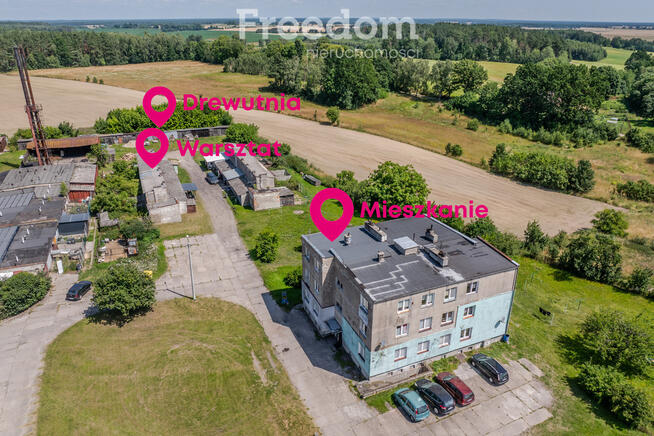 Mieszkanie na 1 piętrze z ogródkiem i pom. gosp.