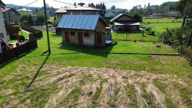 Działka budowlana 20ar-budynek gospodarczy 20 ar