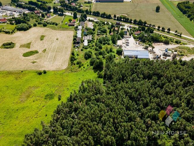 Działka z warunkami zabudowy, przy lesie
