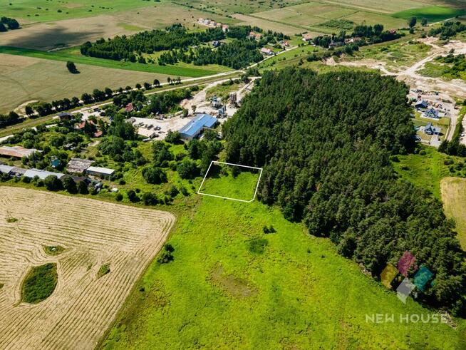 Działka z warunkami zabudowy, przy lesie