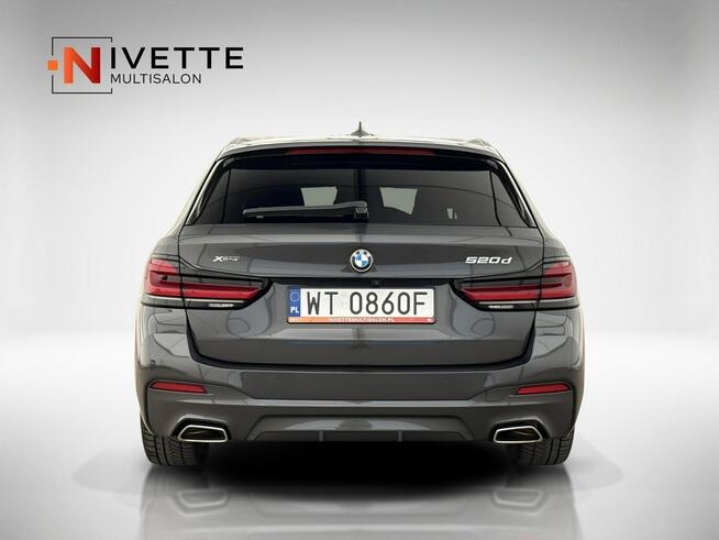 BMW 520 2,0 d(190 KM) xDrive + pakiet sportowy M Salon PL F-Vat
