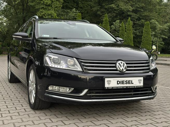 Volkswagen Passat B7 Variant 2011r 2.0 TDI 140KM DSG Navi ACC Led Bi-Xenon Automat Radar
