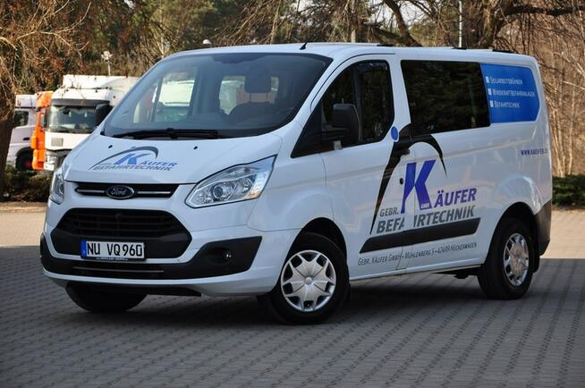 Ford Transit Custom 2,0D 170KM 5 Osobowy PDC Grz.Fotele Klimatyzacja 1Wł. Hak Serwis z DE