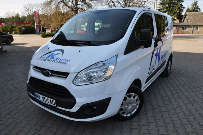 Ford Transit Custom 2,0D 170KM 5 Osobowy PDC Grz.Fotele Klimatyzacja 1Wł. Hak Serwis z DE